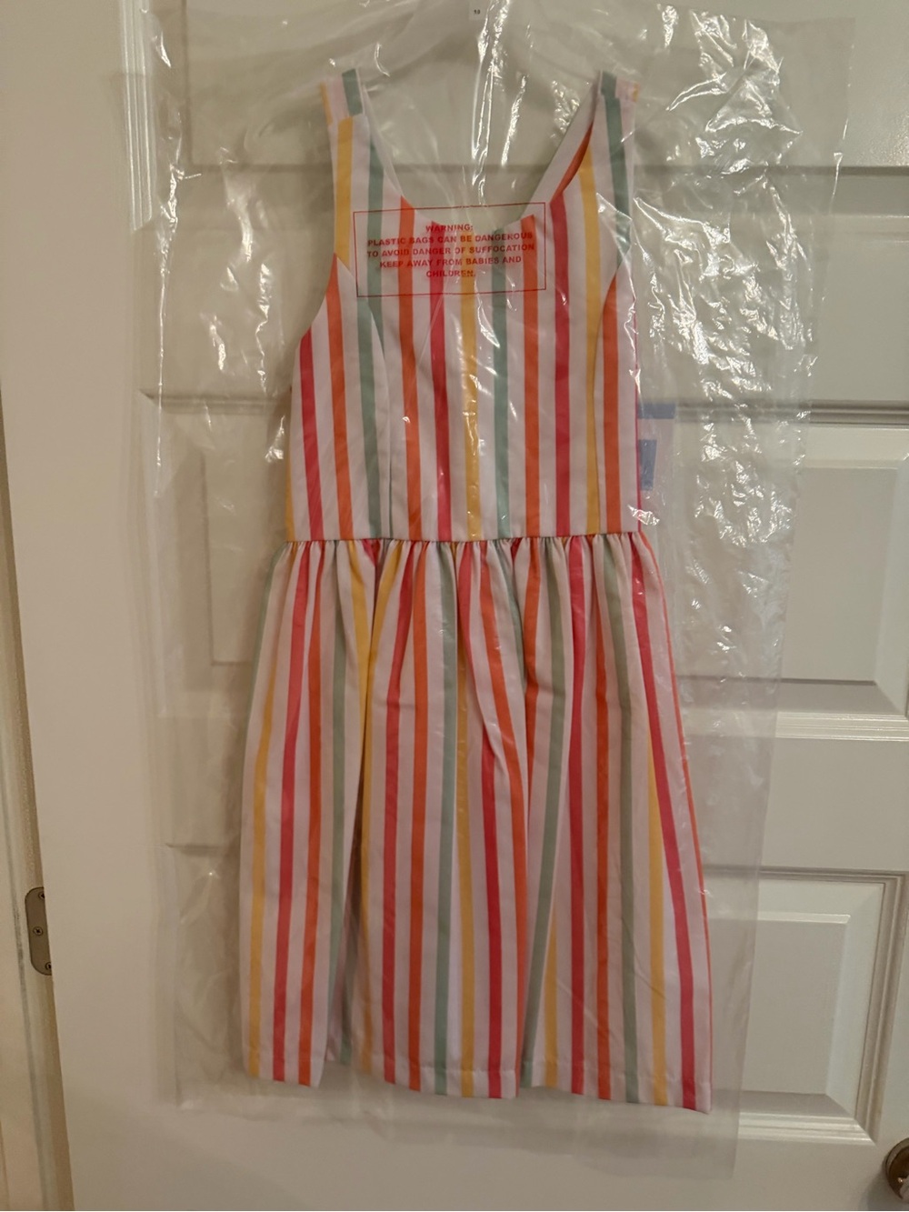 bella bliss Multicolor Vertical Stripe Sundress